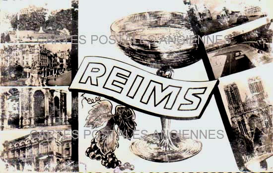 Cartes postales anciennes > CARTES POSTALES > carte postale ancienne > cartes-postales-ancienne.com Grand est Marne Reims