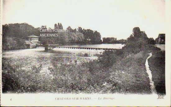 Cartes postales anciennes > CARTES POSTALES > carte postale ancienne > cartes-postales-ancienne.com Grand est Marne Chalons-en-Champagne