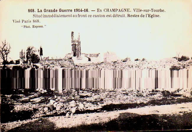 Cartes postales anciennes > CARTES POSTALES > carte postale ancienne > cartes-postales-ancienne.com Grand est Marne Ville Sur Tourbe