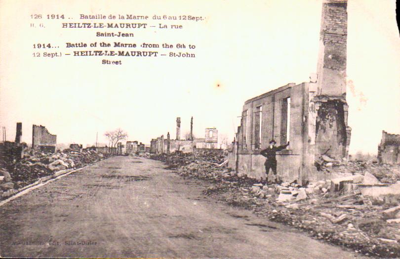 Cartes postales anciennes > CARTES POSTALES > carte postale ancienne > cartes-postales-ancienne.com Grand est Heiltz Le Maurupt
