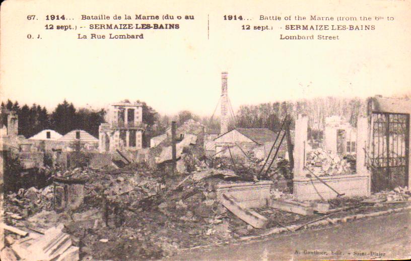 Cartes postales anciennes > CARTES POSTALES > carte postale ancienne > cartes-postales-ancienne.com Grand est Sermaize Les Bains