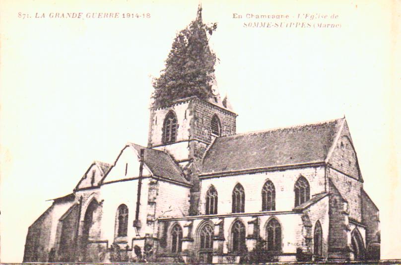 Cartes postales anciennes > CARTES POSTALES > carte postale ancienne > cartes-postales-ancienne.com Grand est Somme Suippe