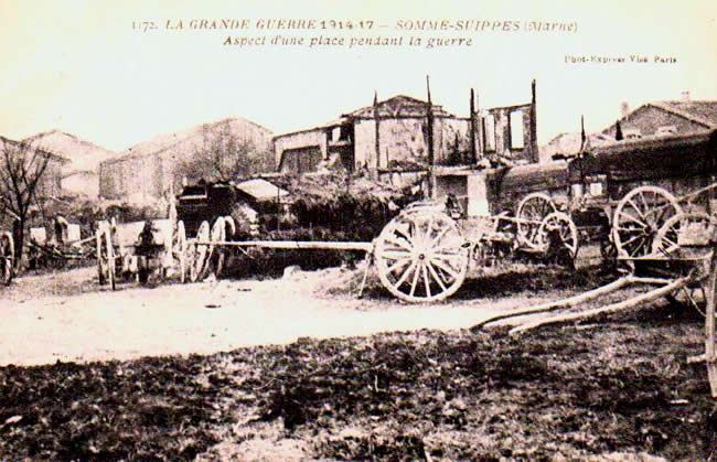 Cartes postales anciennes > CARTES POSTALES > carte postale ancienne > cartes-postales-ancienne.com Grand est Somme Suippe