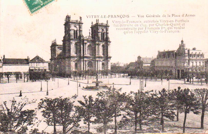 Cartes postales anciennes > CARTES POSTALES > carte postale ancienne > cartes-postales-ancienne.com Grand est Vitry Le Francois