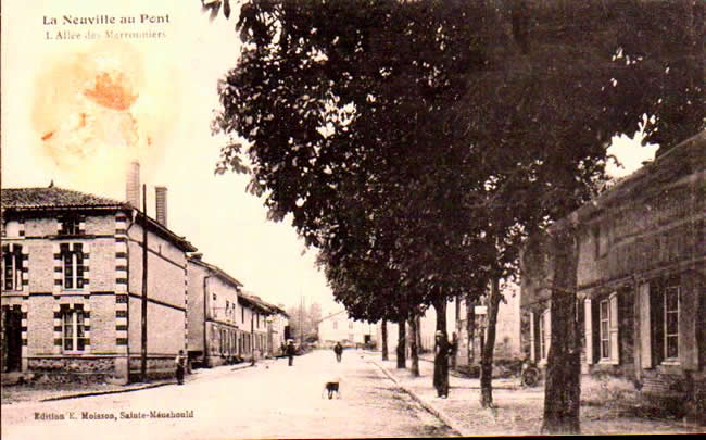Cartes postales anciennes > CARTES POSTALES > carte postale ancienne > cartes-postales-ancienne.com Grand est Marne La Neuville Au Pont