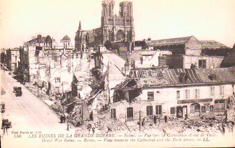 Cartes postales anciennes > CARTES POSTALES > carte postale ancienne > cartes-postales-ancienne.com Grand est Reims