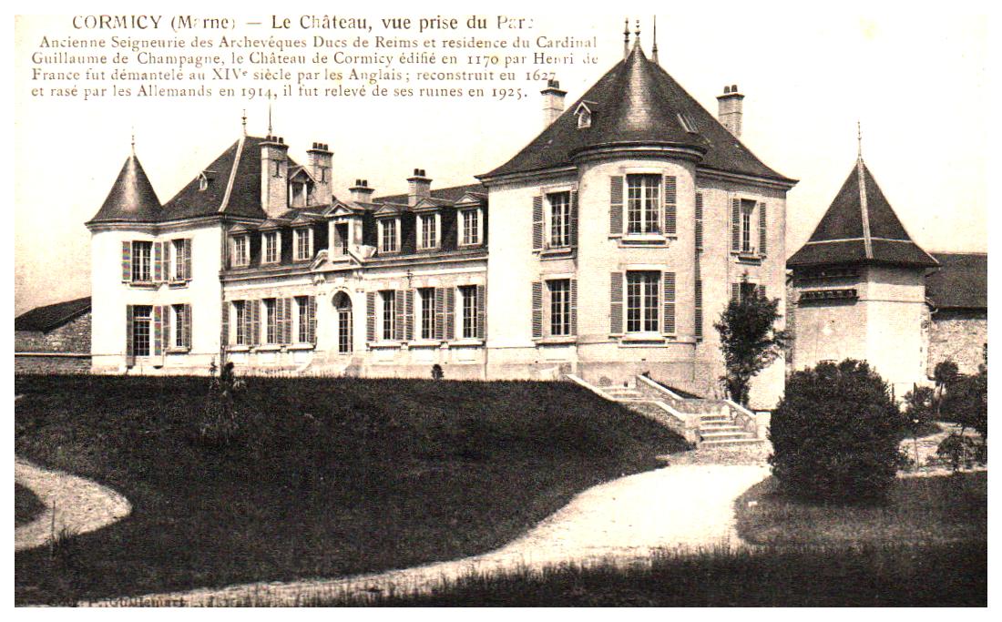 Cartes postales anciennes > CARTES POSTALES > carte postale ancienne > cartes-postales-ancienne.com Grand est Marne Cormicy