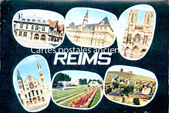 Cartes postales anciennes > CARTES POSTALES > carte postale ancienne > cartes-postales-ancienne.com Grand est Marne Reims