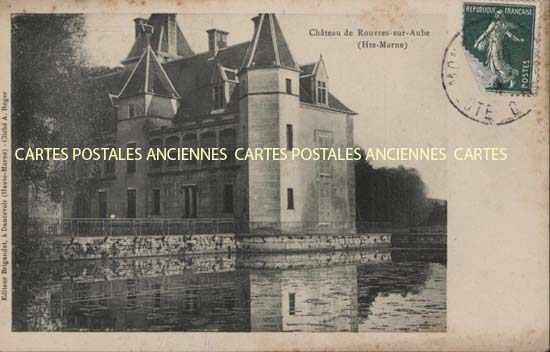 Cartes postales anciennes > CARTES POSTALES > carte postale ancienne > cartes-postales-ancienne.com Grand est Rouvres Sur Aube