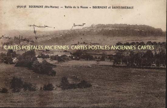 Cartes postales anciennes > CARTES POSTALES > carte postale ancienne > cartes-postales-ancienne.com Grand est Bourmont