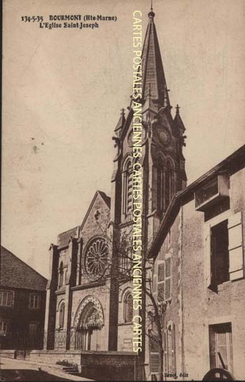 Cartes postales anciennes > CARTES POSTALES > carte postale ancienne > cartes-postales-ancienne.com Grand est Bourmont