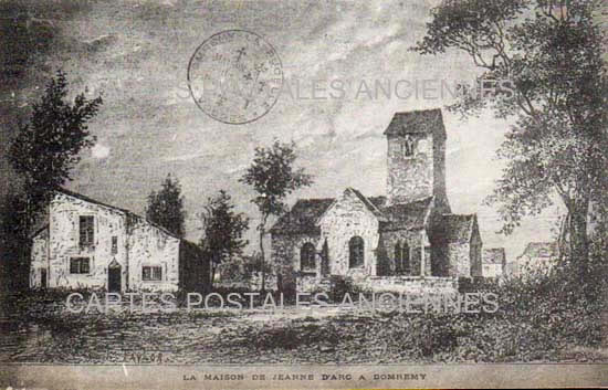 Cartes postales anciennes > CARTES POSTALES > carte postale ancienne > cartes-postales-ancienne.com Grand est Vosges Domremy La Pucelle