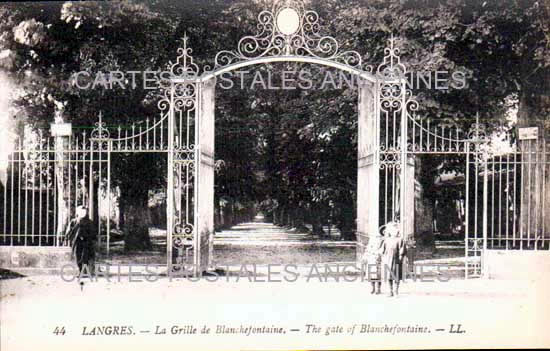 Cartes postales anciennes > CARTES POSTALES > carte postale ancienne > cartes-postales-ancienne.com Grand est Langres