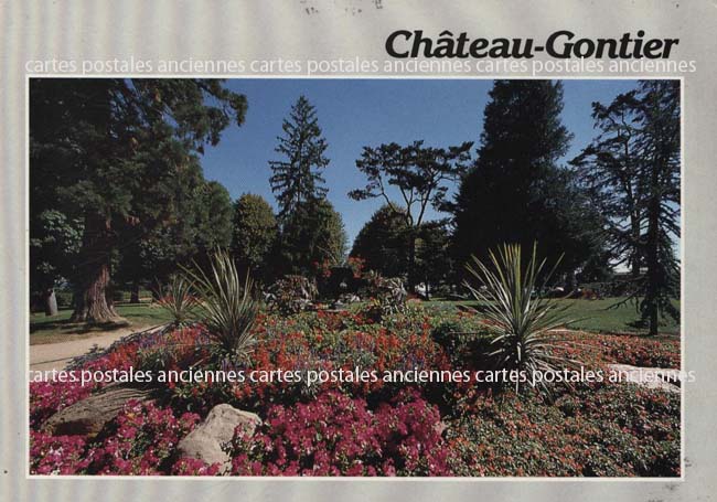 Cartes postales anciennes > CARTES POSTALES > carte postale ancienne > cartes-postales-ancienne.com Pays de la loire Mayenne Chateau Gontier