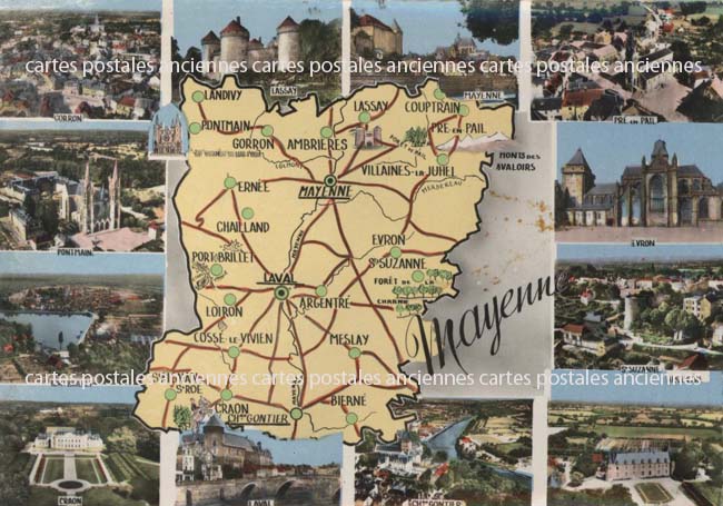 Cartes postales anciennes > CARTES POSTALES > carte postale ancienne > cartes-postales-ancienne.com Pays de la loire Mayenne Mayenne