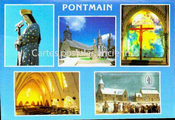 Cartes postales anciennes > CARTES POSTALES > carte postale ancienne > cartes-postales-ancienne.com Pays de la loire Mayenne Pontmain