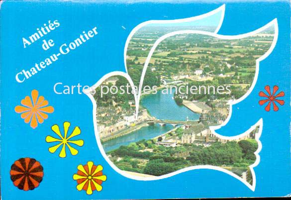 Cartes postales anciennes > CARTES POSTALES > carte postale ancienne > cartes-postales-ancienne.com Pays de la loire Mayenne Chateau Gontier