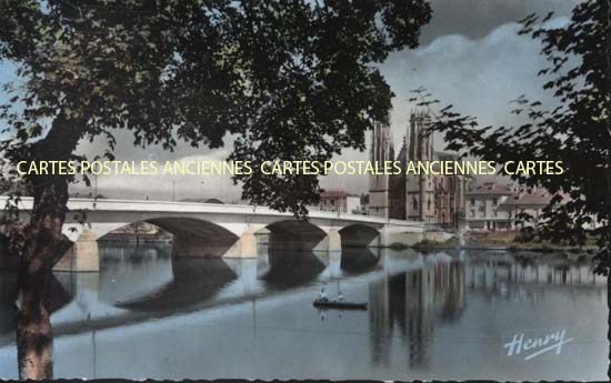 Cartes postales anciennes > CARTES POSTALES > carte postale ancienne > cartes-postales-ancienne.com Grand est Meurthe et moselle Pont A Mousson