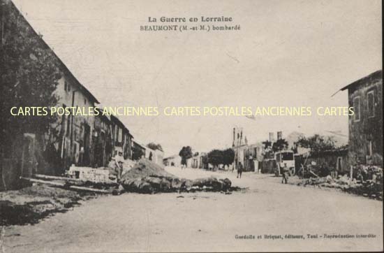 Cartes postales anciennes > CARTES POSTALES > carte postale ancienne > cartes-postales-ancienne.com Grand est Meurthe et moselle Beaumont