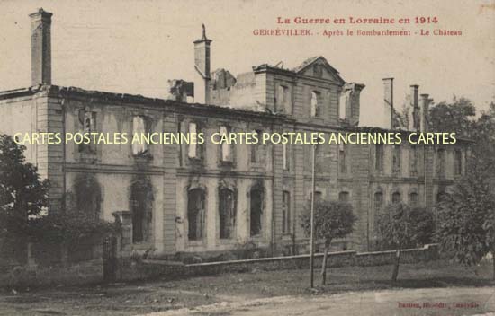 Cartes postales anciennes > CARTES POSTALES > carte postale ancienne > cartes-postales-ancienne.com Grand est Meurthe et moselle Gerbeviller