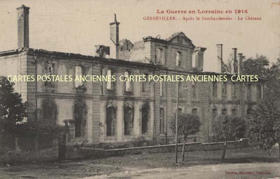 Cartes postales anciennes > CARTES POSTALES > carte postale ancienne > cartes-postales-ancienne.com Grand est Meurthe et moselle Gerbeviller