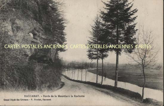 Cartes postales anciennes > CARTES POSTALES > carte postale ancienne > cartes-postales-ancienne.com Grand est Meurthe et moselle Baccarat