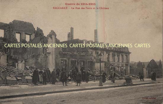 Cartes postales anciennes > CARTES POSTALES > carte postale ancienne > cartes-postales-ancienne.com Grand est Meurthe et moselle Baccarat