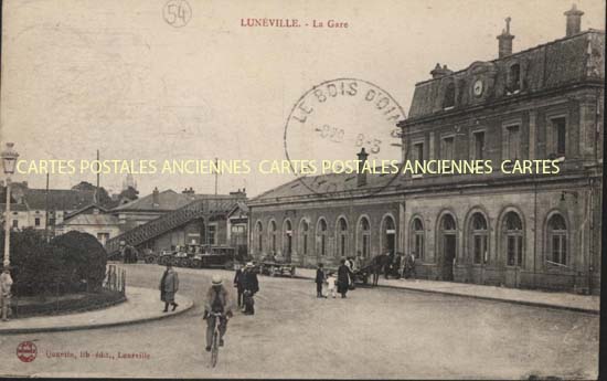 Cartes postales anciennes > CARTES POSTALES > carte postale ancienne > cartes-postales-ancienne.com Grand est Meurthe et moselle Luneville