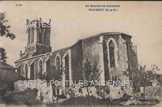 Cartes postales anciennes > CARTES POSTALES > carte postale ancienne > cartes-postales-ancienne.com Grand est Meurthe et moselle Beaumont