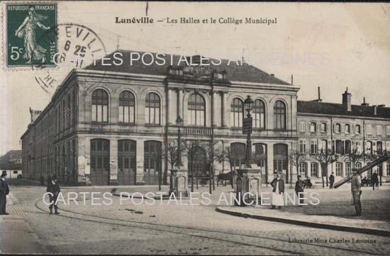 Cartes postales anciennes > CARTES POSTALES > carte postale ancienne > cartes-postales-ancienne.com Grand est Meurthe et moselle Luneville