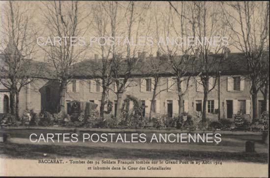 Cartes postales anciennes > CARTES POSTALES > carte postale ancienne > cartes-postales-ancienne.com Grand est Meurthe et moselle Baccarat