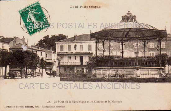 Cartes postales anciennes > CARTES POSTALES > carte postale ancienne > cartes-postales-ancienne.com Grand est Meurthe et moselle Toul