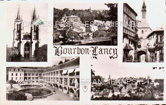 Cartes postales anciennes > CARTES POSTALES > carte postale ancienne > cartes-postales-ancienne.com Bourgogne franche comte Saone et loire Bourbon Lancy