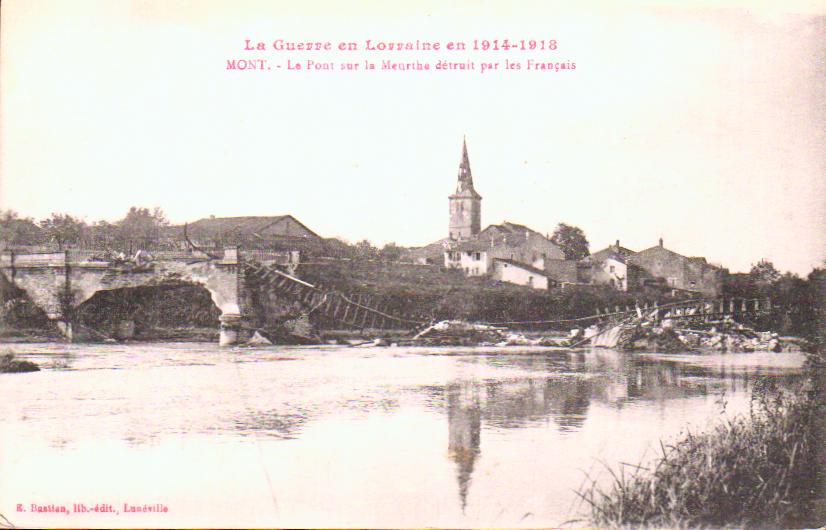Cartes postales anciennes > CARTES POSTALES > carte postale ancienne > cartes-postales-ancienne.com Grand est Meurthe et moselle Mont Saint Martin