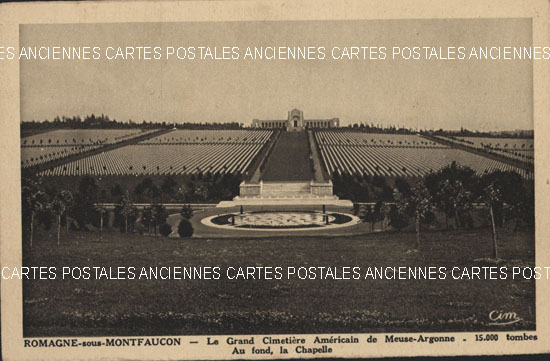 Cartes postales anciennes > CARTES POSTALES > carte postale ancienne > cartes-postales-ancienne.com Grand est Meuse Romagne Sous Montfaucon