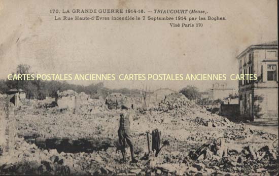 Cartes postales anciennes > CARTES POSTALES > carte postale ancienne > cartes-postales-ancienne.com Grand est Meuse Triaucourt En Argonne