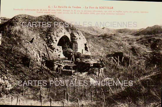 Cartes postales anciennes > CARTES POSTALES > carte postale ancienne > cartes-postales-ancienne.com Grand est Meuse Fleury Devant Douaumont