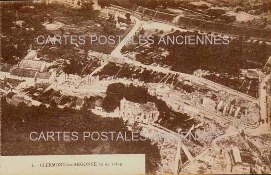 Cartes postales anciennes > CARTES POSTALES > carte postale ancienne > cartes-postales-ancienne.com Grand est Meuse Clermont En Argonne