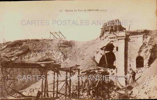 Cartes postales anciennes > CARTES POSTALES > carte postale ancienne > cartes-postales-ancienne.com Grand est Meuse Troyon