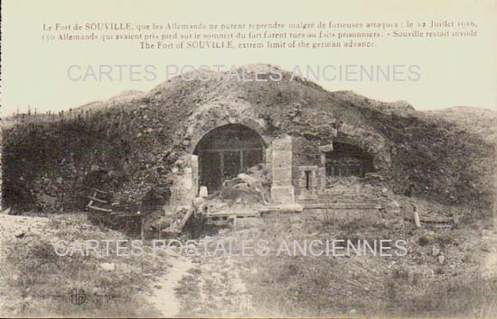 Cartes postales anciennes > CARTES POSTALES > carte postale ancienne > cartes-postales-ancienne.com Grand est Meuse Fleury Devant Douaumont