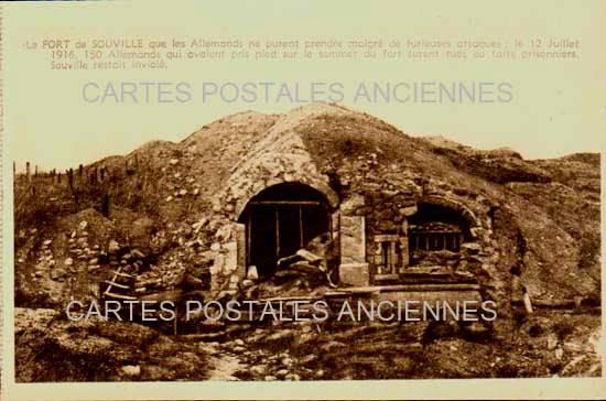 Cartes postales anciennes > CARTES POSTALES > carte postale ancienne > cartes-postales-ancienne.com Grand est Meuse Fleury Devant Douaumont