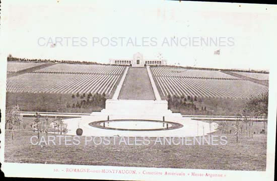 Cartes postales anciennes > CARTES POSTALES > carte postale ancienne > cartes-postales-ancienne.com Grand est Meuse Romagne Sous Montfaucon