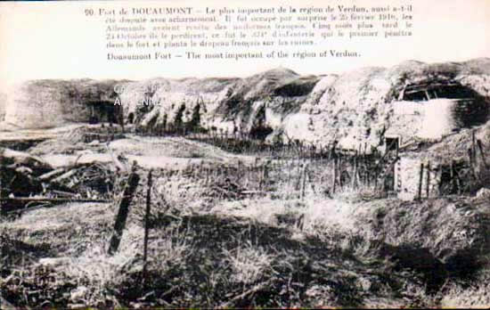 Cartes postales anciennes > CARTES POSTALES > carte postale ancienne > cartes-postales-ancienne.com Grand est Douaumont