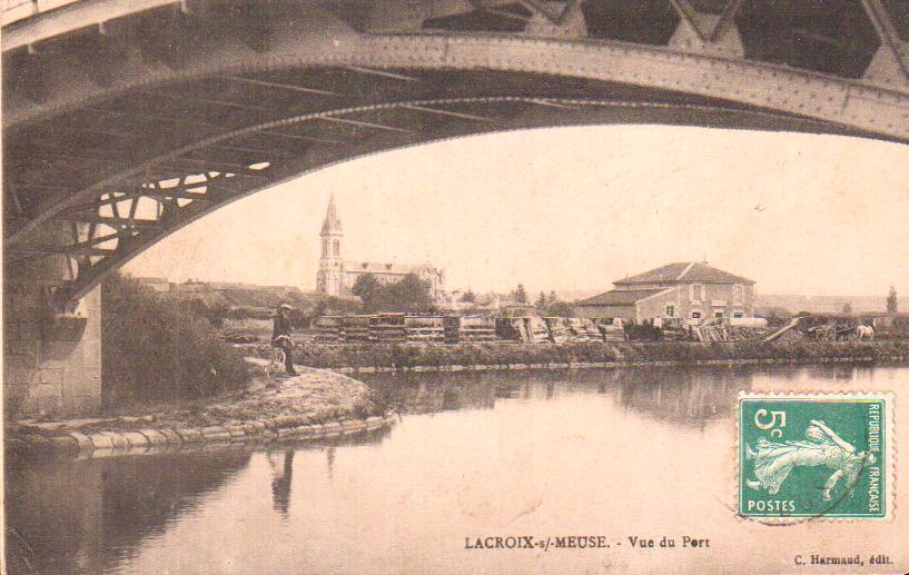 Cartes postales anciennes > CARTES POSTALES > carte postale ancienne > cartes-postales-ancienne.com Grand est Meuse Lacroix Sur Meuse