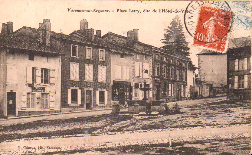 Cartes postales anciennes > CARTES POSTALES > carte postale ancienne > cartes-postales-ancienne.com Grand est Meuse Varennes En Argonne
