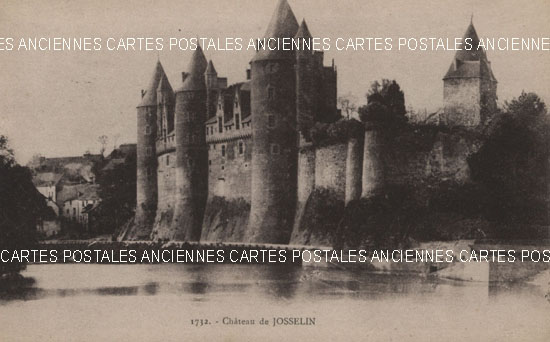 Cartes postales anciennes > CARTES POSTALES > carte postale ancienne > cartes-postales-ancienne.com Bretagne Josselin
