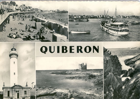 Cartes postales anciennes > CARTES POSTALES > carte postale ancienne > cartes-postales-ancienne.com Bretagne Morbihan Quiberon