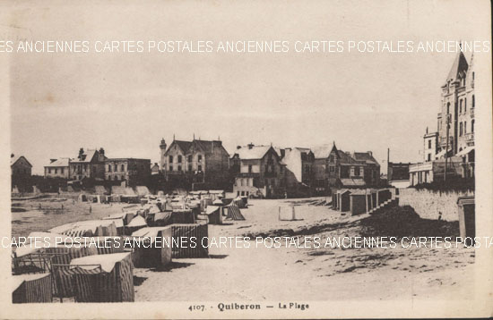 Cartes postales anciennes > CARTES POSTALES > carte postale ancienne > cartes-postales-ancienne.com Bretagne Morbihan Quiberon