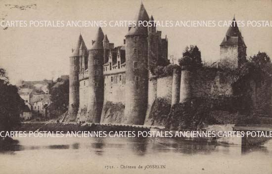 Cartes postales anciennes > CARTES POSTALES > carte postale ancienne > cartes-postales-ancienne.com Bretagne Morbihan Josselin