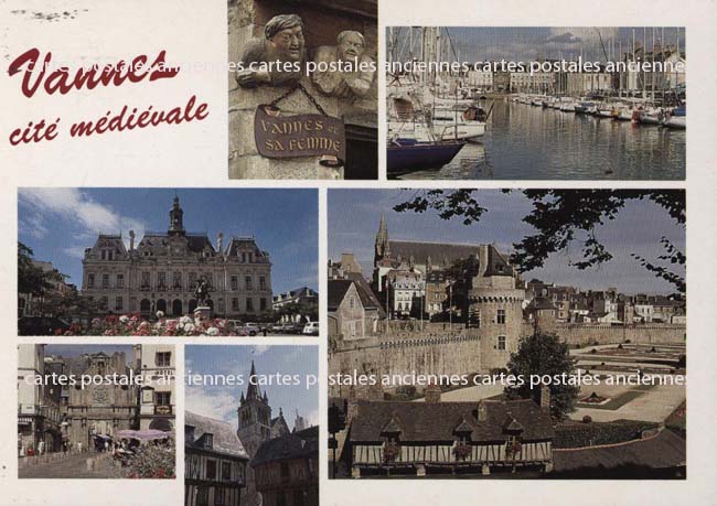 Cartes postales anciennes > CARTES POSTALES > carte postale ancienne > cartes-postales-ancienne.com Bretagne Morbihan Vannes